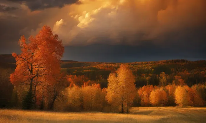 Dělnický dům, s pamětní deskou – autumn
