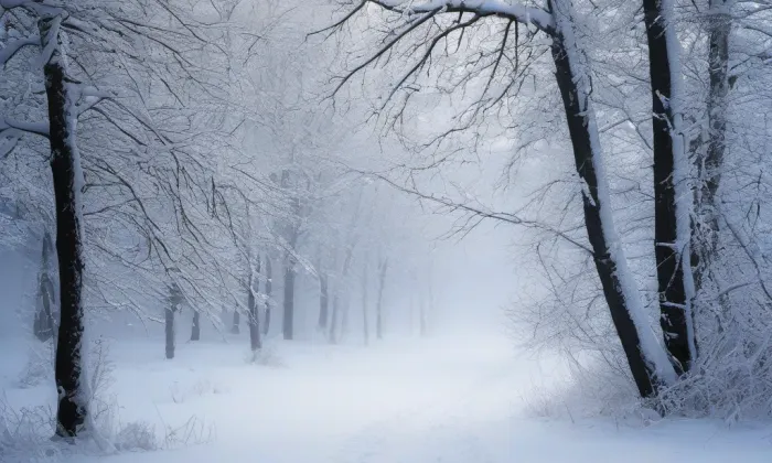 Děvín – winter