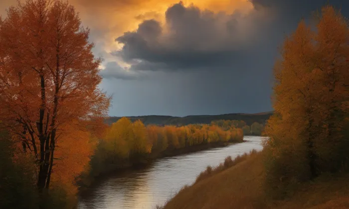 Dlažkovice – autumn