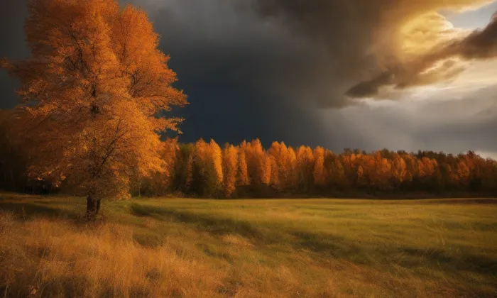 Dolní hřbitov – autumn