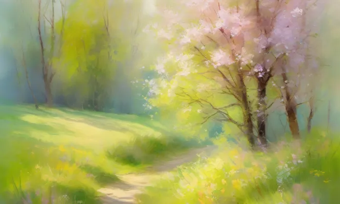 Dolní tvrz Kestřany – spring