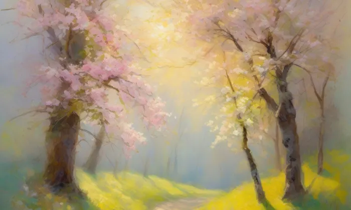 evangelický kostel v Mokřinách – spring
