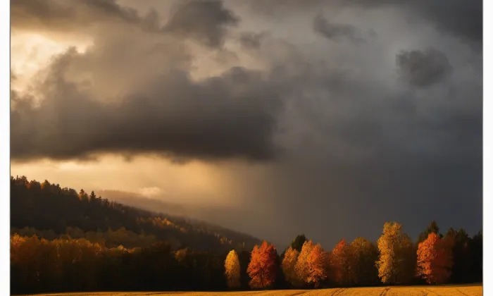 Hrad na Stožecké skále – autumn