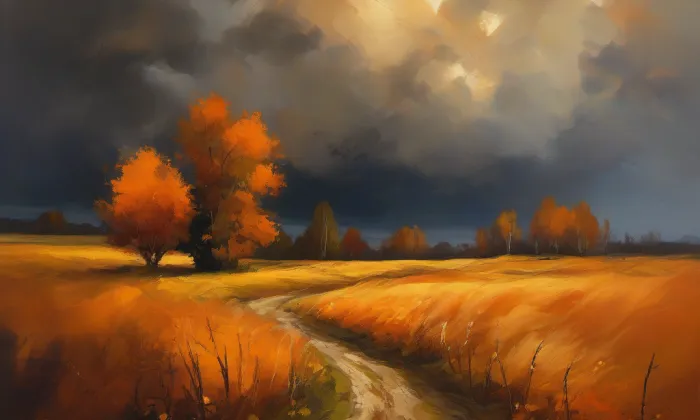 Kamenický hrad – autumn