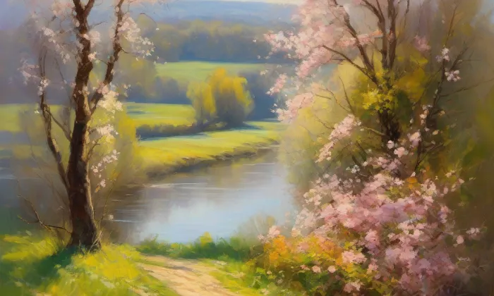 kamenný most v Moravské Třebové – spring