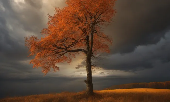 kaple Nalezení svatého Kříže (Teplice) – autumn