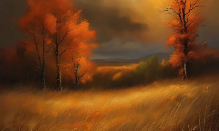 kaple Obětování Panny Marie – autumn