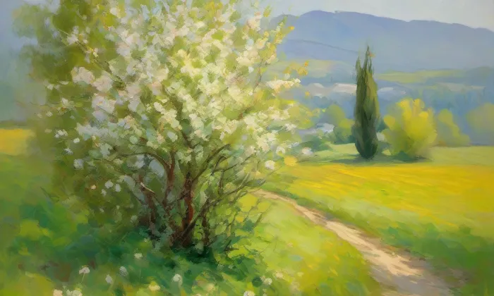 kaple Panny Marie (Chrást) – spring