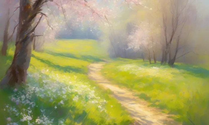 kaple Panny Marie (Vernéřovice) – spring