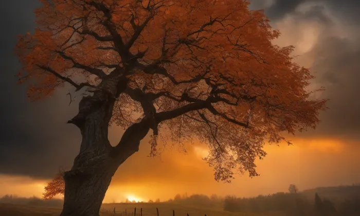 kaple Povýšení svatého Kříže (Přeštice) – autumn