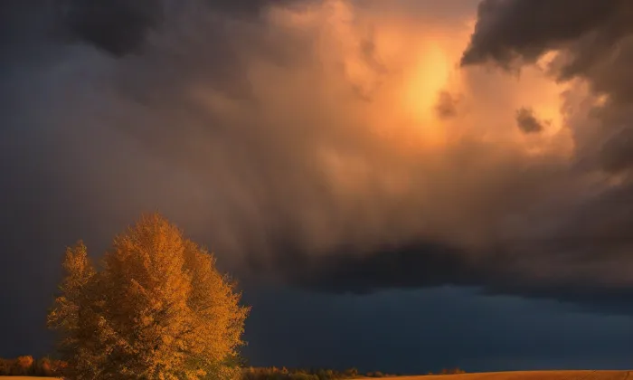 kaple svatého Šebestiána na Svatém kopečku – autumn