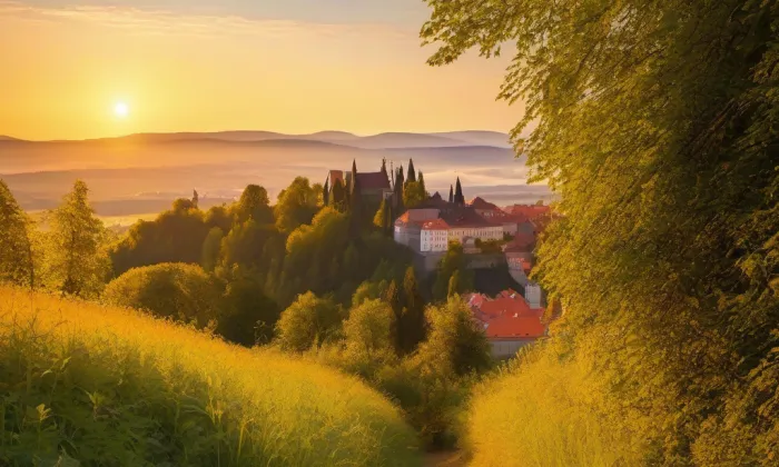 Kaple svatého Václava (Malesice) – summer