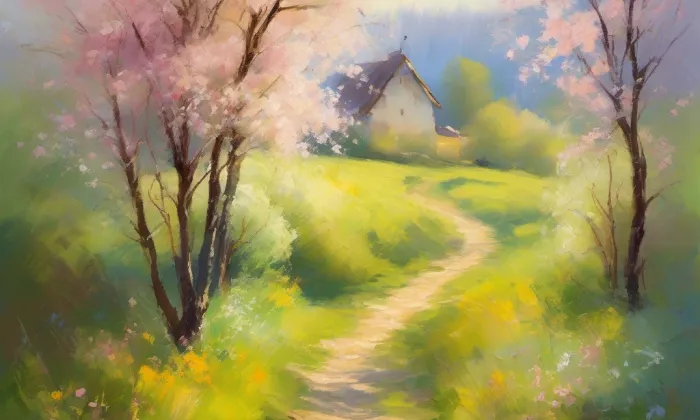 Klášter irských františkánů – spring