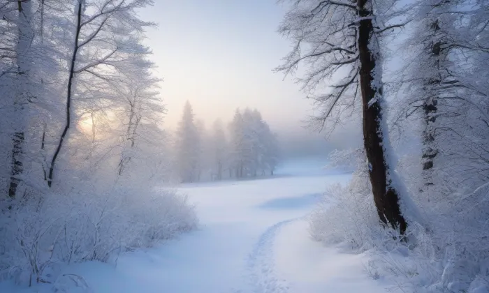 Klášter Nepomuk – winter