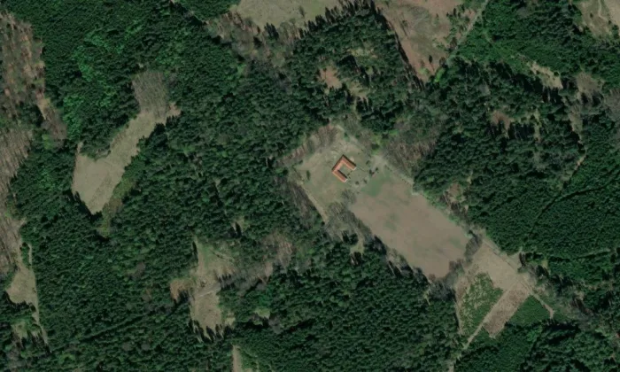 Knížecí Studánky – letecký pohled