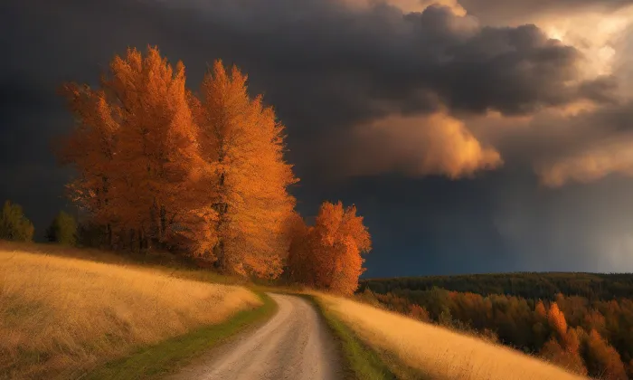Konvent oblátů (Varnsdorf) – autumn