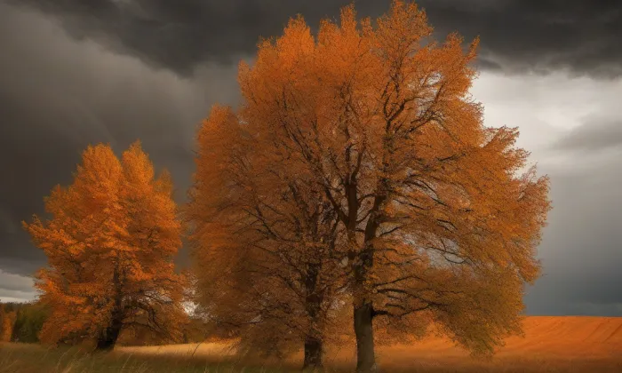 Kostel Nanebevzetí Panny Marie (Rychtářov) – autumn
