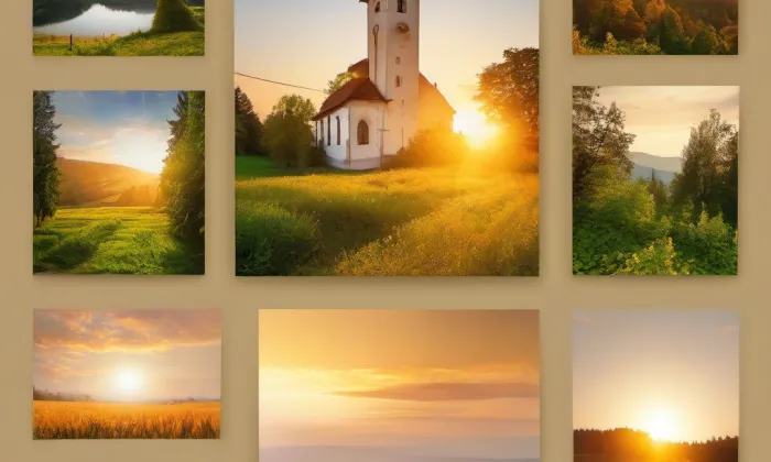 kostel Narození Panny Marie (Kotouň) – summer