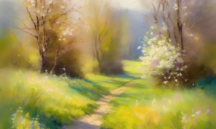 Kostel Nejsvětější Trojice (Andělská Hora) – spring