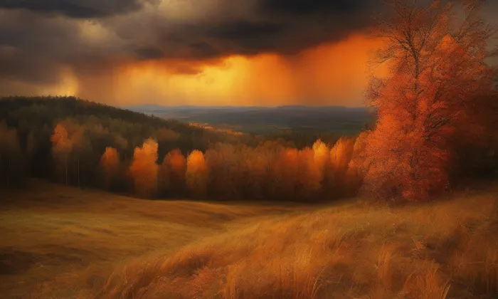 Kostel Nejsvětějšího Srdce Ježíšova (Liberec XXXIII-Machnín) – autumn