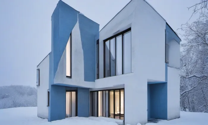 Kostel Povýšení svatého Kříže (Dubicko) – winter