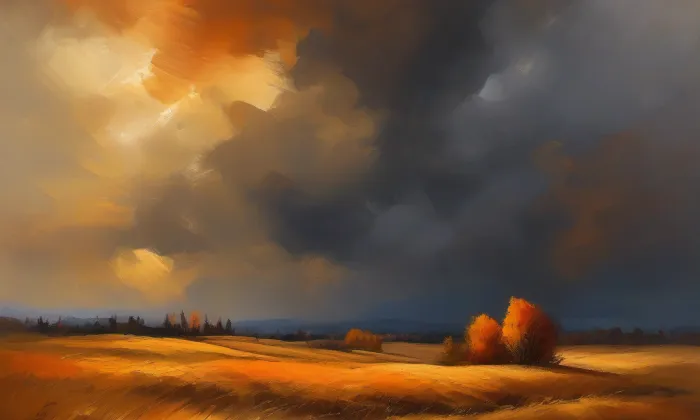 Kostel svaté Kateřiny (Čechtice) – autumn