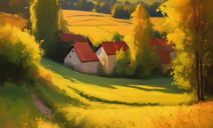 Kostel svaté Kateřiny Alexandrijské (Sloup v Čechách) – summer