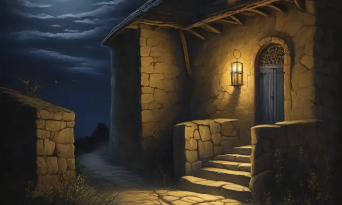 Kostel svaté Máří Magdaleny (Osoblaha) – noc
