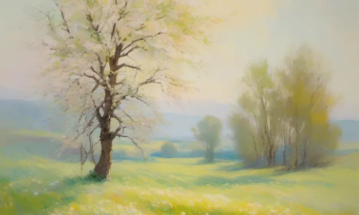 kostel svatého Antonína Velikého – spring