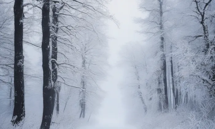 Kostel svatého Bartoloměje (Bílence) – winter