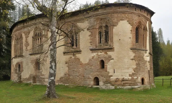 Kostel svatého Blažeje (Branišov) – historical