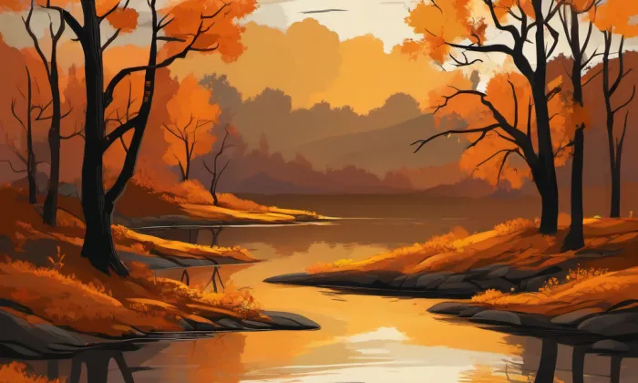 Kostel svatého Jakuba (Dolní Olešnice) – autumn