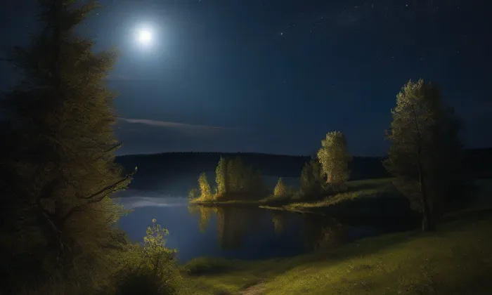 Kostel svatého Jana Křtitele (Janov) – noc