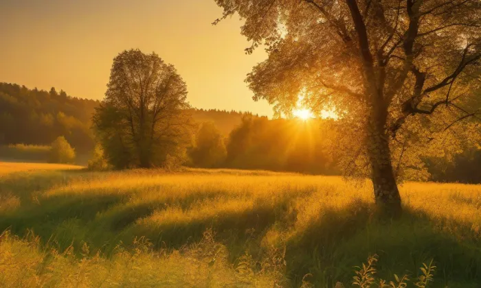 kostel svatého Jiří (Hněvčeves) – summer