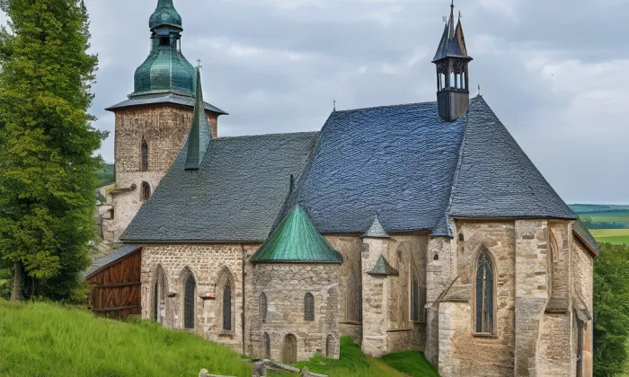 kostel svatého Jiří (Horní Slavkov) – historical