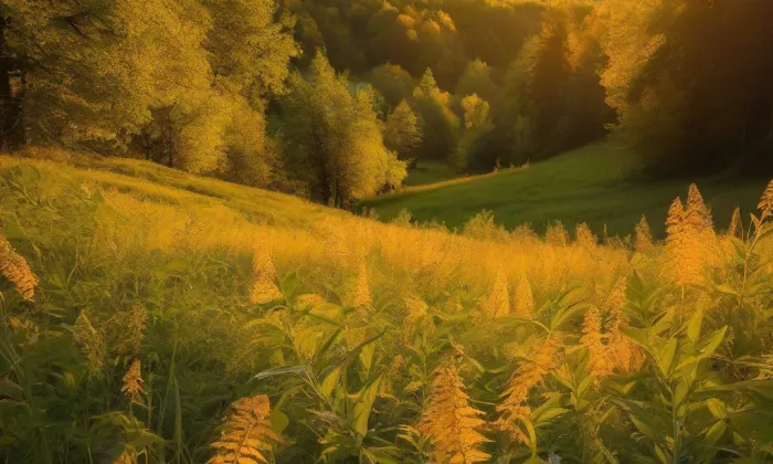 Kostel svatého Jiří (Panenský Týnec) – summer