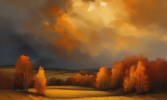 Kostel svatého Jiljí (Úsov) – autumn