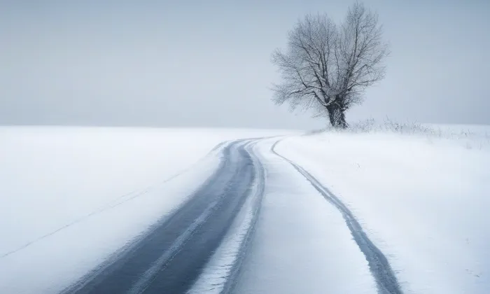 Kostel svatého Jiljí (Úsov) – winter
