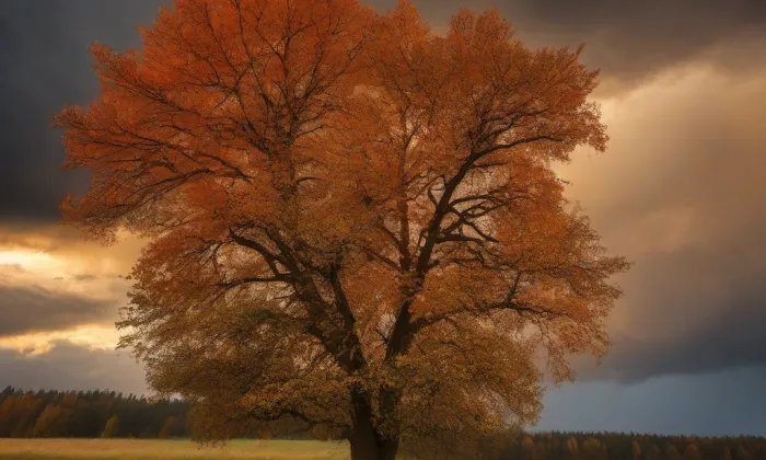 Kostel svatého Kryštofa (Kryštofovo Údolí) – autumn