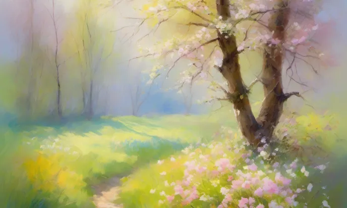 kostel svatého Martina (Kralice nad Oslavou) – spring