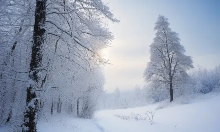 Kostel svatého Martina v Nejdku – winter