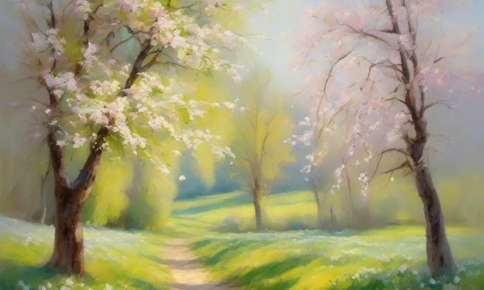 Kostel svatého Martina ve Vidimi – spring