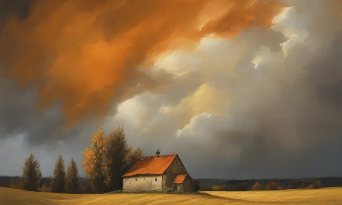 Kostel svatého Matěje v Bechyni – autumn