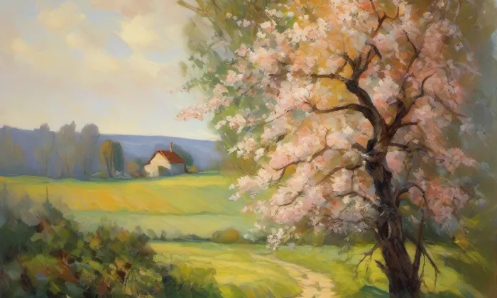 kostel svatého Michaela (Trojovice) – spring