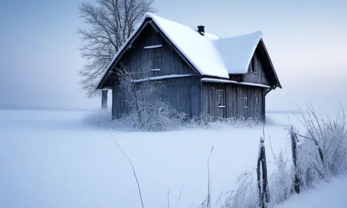 Kostel svatého Ondřeje (Světí) – winter