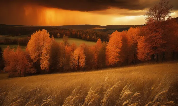 kostel svatého Tomáše (Praha) – autumn