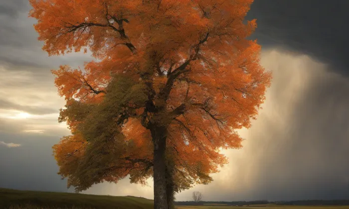 Kostel svatého Václava (Zvole) – autumn