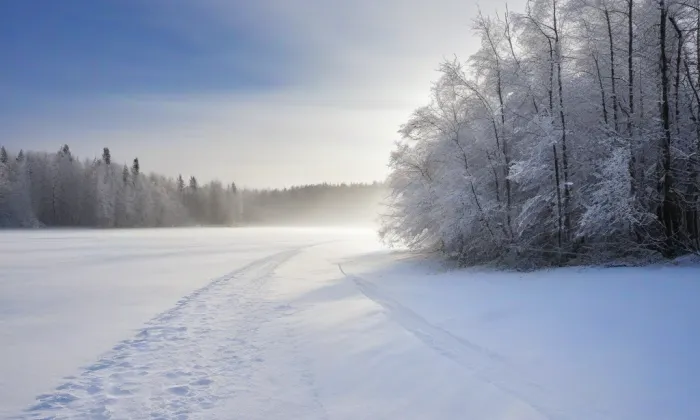 Kostel svatého Vavřince (Kaňk) – winter
