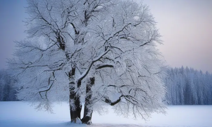 Kostel svatého Vavřince (Nová Hradečná) – winter