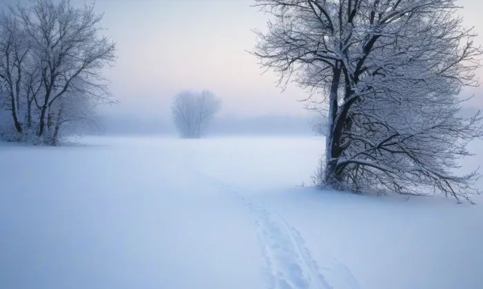 Kostel svatého Vojtěcha (Broumov) – winter